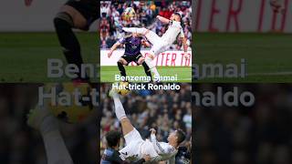 Benzema Samai Hat-trick Ronaldo 112 Gol Selama Dilatih Carlo Ancelotti#shorts #football #fifa