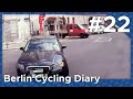 Drängeln, negativer Überholabstand, und wie immer RotfahrerInnen – Dashcam (Berlin Cycling Diary)