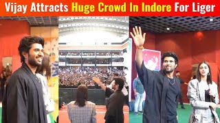 Vijay Deverakonda and Ananya Panday Attracts HUGE Crowd In Indore For Liger Promotion