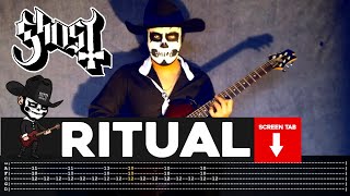 【GHOST】[ Ritual ] cover by Masuka | LESSON | GUITAR TAB