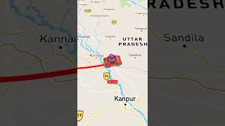 Delhi to lucknow by road travel distance