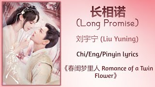 长相诺 (Long Promise) - 刘宇宁 (Liu Yuning)《春闺梦里人 Romance of a Twin Flower》Chi/Eng/Pinyin lyrics