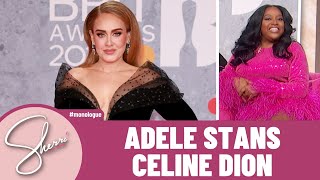 Adele Surprised By Celine Dion | Sherri Shepherd