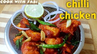 #chillichicken ഈസിയായി ടേസ്റ്റി നാടൻ ചില്ലി ചിക്കൻ||CHILLI CHICKEN