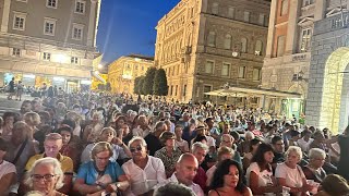 Libertango, Tango da Pensare, 11.08.24, Quartetto Contemporaneo. Piazza Verdi, Trieste.