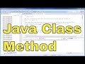 Learn Java - Exercise 09x - Adding a Parameter to a Java Class Method
