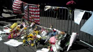 Raw: Boston Marathon memorial in Copley Square