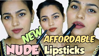 🔴NEW NUDE Lipsticks Affordable 😀