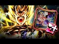 SAIYAN RAGE! NAMEK GOKU WITH HIS NEW PLAT SHOWS YOU WHY HE WAS FEARED! | Dragon Ball Legends