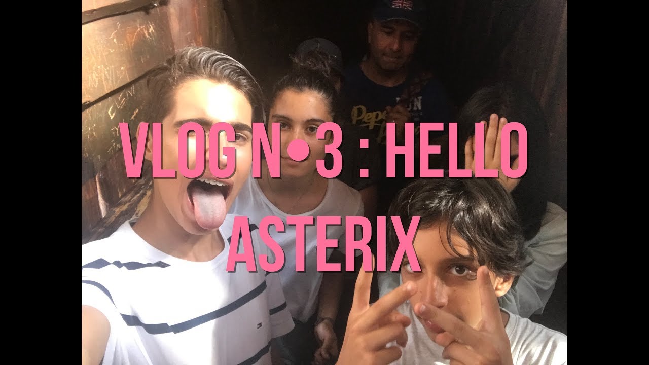 Vlog N 3 Parc Asterix Youtube