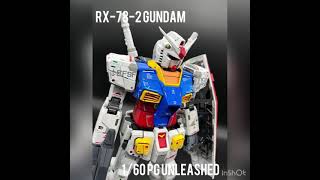 RX-78-2 ガンダム　バンダイ　パーフェクトグレード　アンリーシュド　1/60  改修全塗装完成品　PG UNLEASHED RX-78-2 GUNDAM