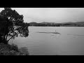 black and white geum river 금강 asmr white noise 4k