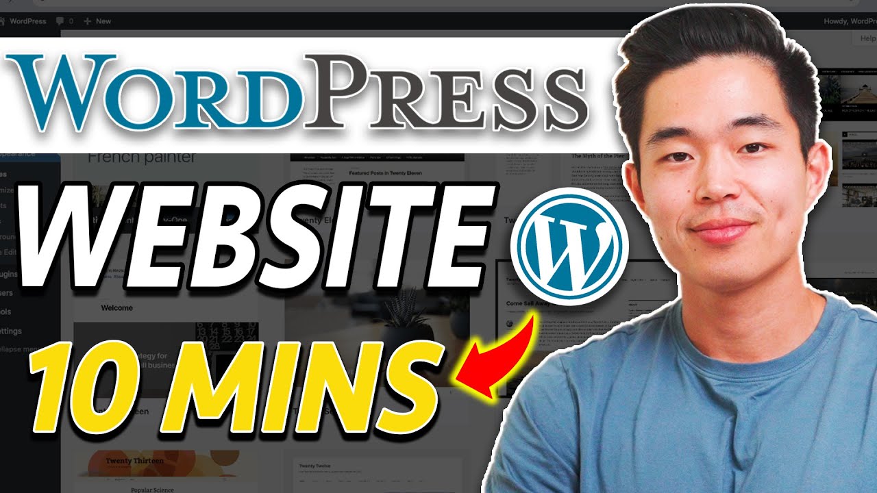 How To Build A Website With Wordpress Full Tutorial Youtube