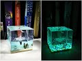 #shorts How to make wave effect| Ocean resin diorama | Resin art | Resin paperweight | Resin cube