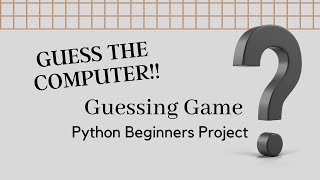 Guessing Game Step by Step | Python beginners project (Bangla Tutorial)