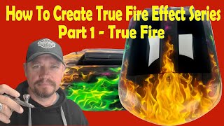 How To Create Realistic True Fire With An Airbrush