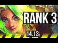 ZERI & Janna vs EZREAL & Alistar (ADC) | Rank 3, Rank 2 Zeri, 65% winrate | EUW Challenger | 14.13