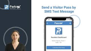 Pass10X Resident Send a Visitor Pass by SMS text Instructions