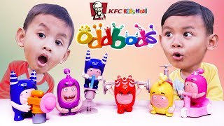 Mainan Oddbods Hadiah Terbaru Dari KFC Chaki Kids Meal 2019 | KFC Oddbods Cartoon