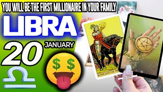 Libra ♎️🤑YOU WILL BE THE FIRST MILLIONAIRE IN YOUR FAMILY💰 horoscope for today JANUARY 20 2026 ♎️