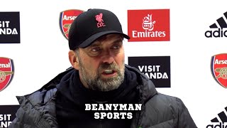 If anybody says that Trent can't defend I’LL KNOCK THEM DOWN! | Arsenal 0-2 Liverpool | Jurgen Klopp