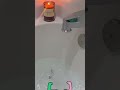 Bathtub Running ASMR - Cute Candle #asmr #soothingsounds