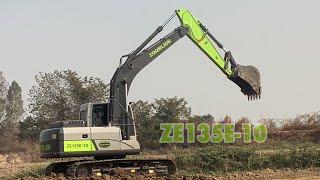 The excavator Ep.7 Zoomlion ZE135E-10 ตักเต็มทุกบุ้งกี๋ แรงดีแน่นอน #zoomlion #camelprice #excavator