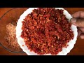 how to make salt with green and red chili របៀបធ្វើ អំបិលម្ទេស