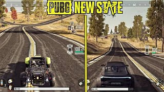 Pubg New State All Vehicles Shown Gameplay Max Graphics !