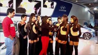 On stage with the Shiamak davar Group