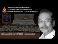 Tribute to the late Dato' Chua Jui Meng Zoom Memorial Service 1st night, 18th Dec 2023