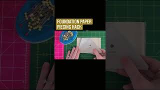 Foundation Paper Piecing Tip ✨
