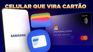 Como usar o CELULAR SAMSUNG como CARTÃO DE CRÉDITO