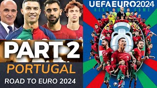 PORTUGAL ROAD TO EURO CUP 2024 : CRISTIANO RONALDO SCORES : EURO 2024 QUALIFIRES HIGHLIGHTS PART 2