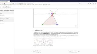 Geogebra Ikasgelan. Proiektua: Trigonometria (fabrikazio mekanikorako)