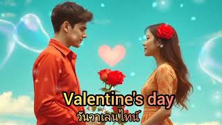 #วันวาเลนไทน์14 กุมภาพันธ์ Valentine's day #14ກຸ່ມພາ (Audio official) Jimmy x AI #เพลงใหม่2025