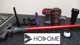 Hosome Cordless Vacuum Cleaner Review and Demonstration