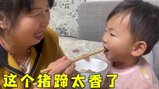 这婆婆还能处吗？给孙子吃螃蟹，儿媳妇只能眼睁睁的看着喝稀饭～【小夕余雪的幸福生活】