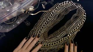 ASMR | Goodwill Jewelry Bag Show & Tell 4-12-2021 (Whisper)