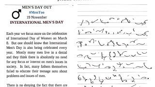 General Matter Shorthand Dictation | @100 WPM