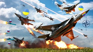 6 NATO jets and 20 Ukrainian jets destroyed by Russian anti-aircraft rockets - ARMA 3