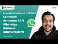 Request the WhatsApp Business API for free with a verified Meta technology provider