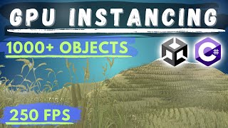 Improve Performance 10x Using GPU Instancing || Unity Tutorial