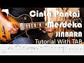 JINBARA - Cinta Pantai Merdeka - Guitar Intro & Solo Tutorial with TAB