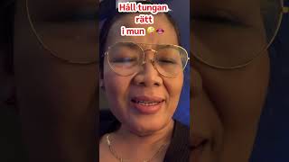 🇸🇪🇹🇭คนสวีเดนพูดอะไรกัน#ภาษาสวีเดน Håll tungan rätt i mun? #คนไทยในสวีเดน