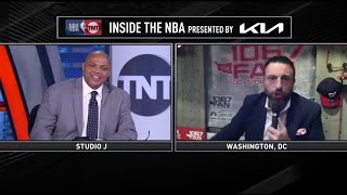 Chuck's Impersonator Returns To Interview Him | Inside The NBA