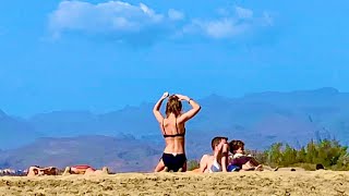 Gran Canaria 🌞 Come with me to the Sea 🏝Playa del Ingles 🐳 Maspalomas 👙