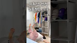 올해 자취생들이 선정한 실용적인 가구 4가지