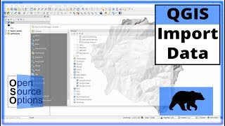 QGIS Import data and save a project (Version 3.x)