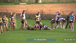 151025 Worcester Ladies  v DMP Sharks Highlights